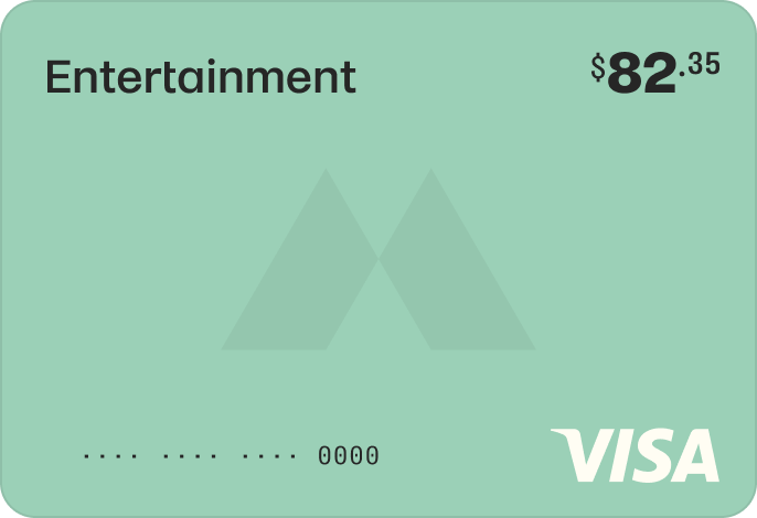 Entertainment account card