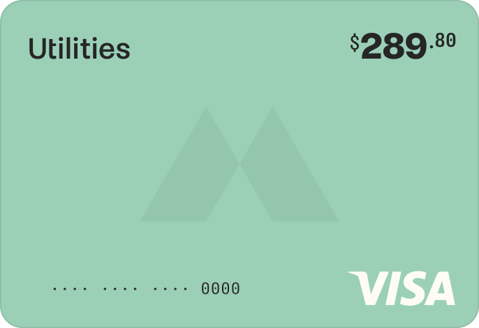 Utilities account card